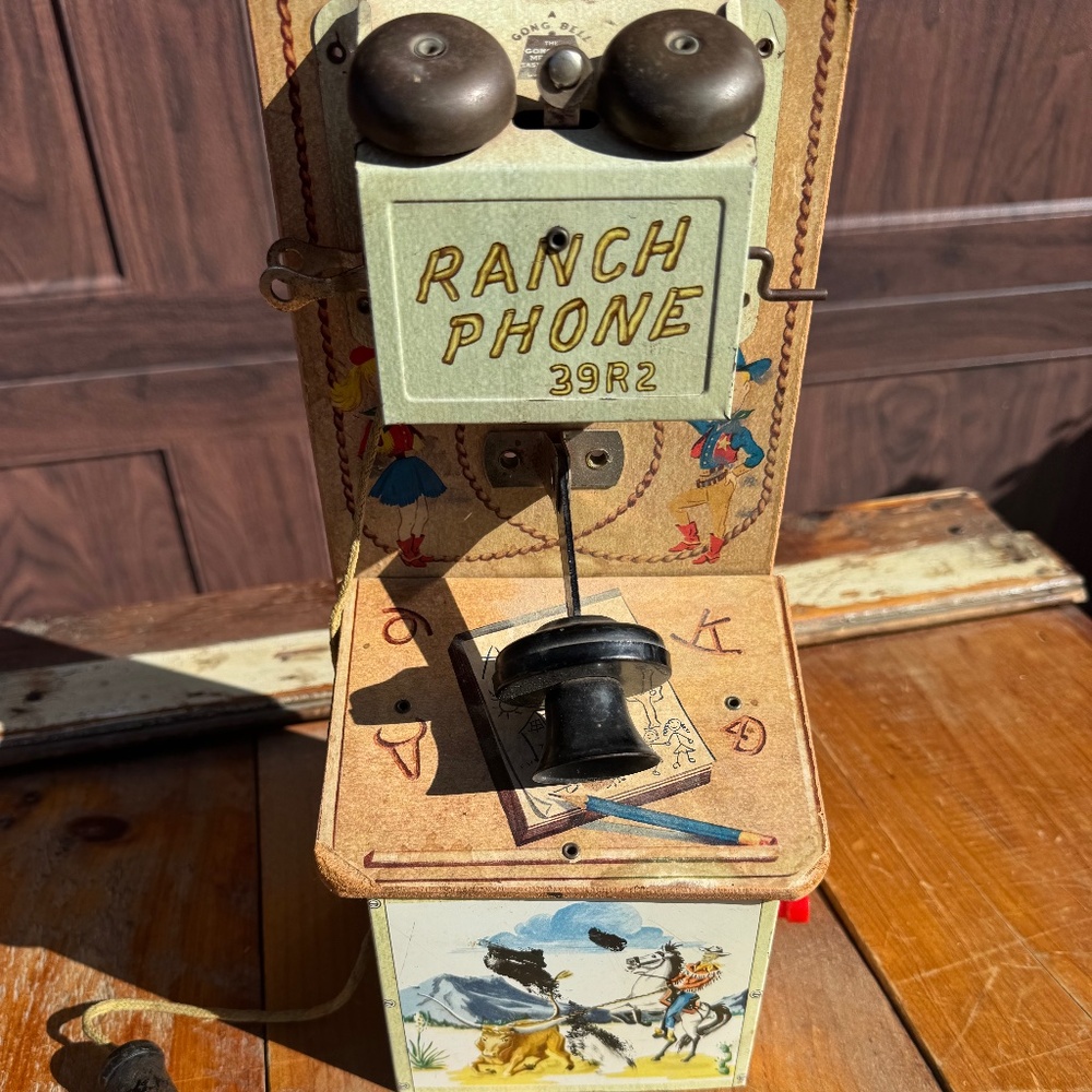 1950s Western Ranch Phone